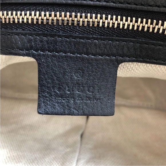 Gucci Black Leather Shoulder Bag - Picture 10 of 16